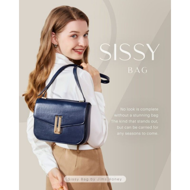 Sissy Bag Jims Honey Original Tas Selempang Wanita Clutch Free Box realpic cod official store