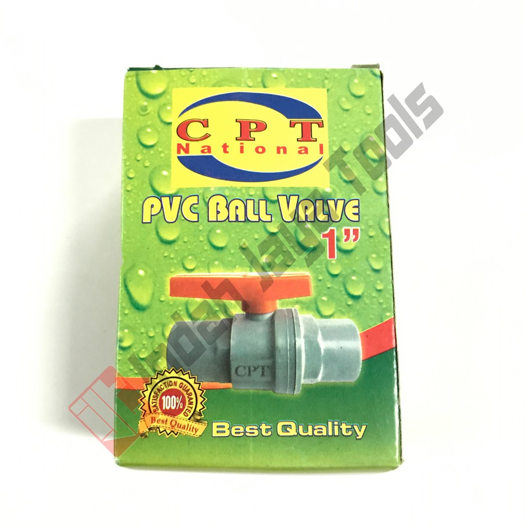 Ball Valve PVC 1 Inch - ballvalve stop kran