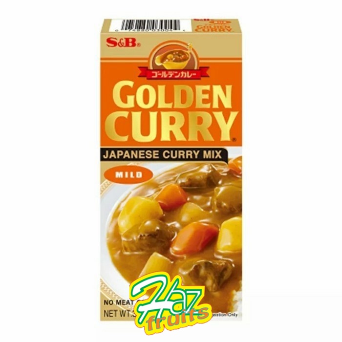 

S&B Golden Curry Sauce Mix Mild 92 Gram / golden churry sauce jepang