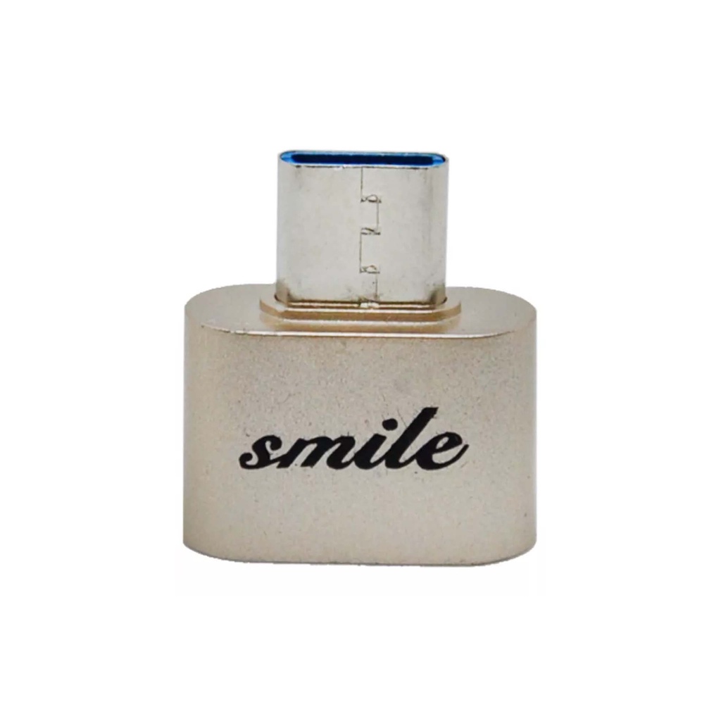 PLUG AND PLAY SMILE OTG TYPE C PREMIUM QUALITY FAST TRANSMISSION