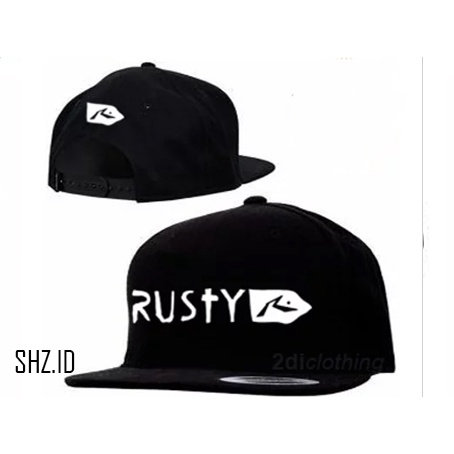 Topi snapback rusty custom indonesia