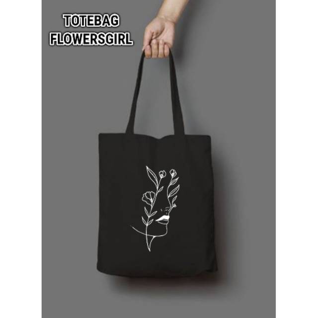 TOTE BAG / TOTE BAG RESLETING / TOTE BAG FLOWERSGIRL