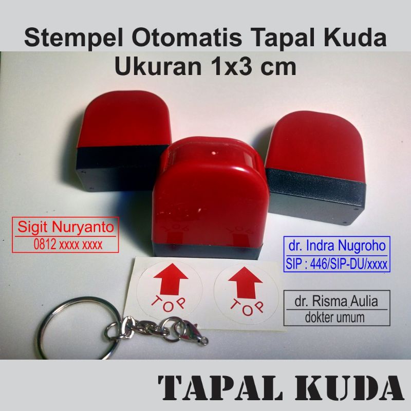 STEMPEL TAPAL KUDA | DOKTER | GURU | PEGAWAI BANK | BIDAN