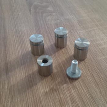 PIN STAINLEES/STEEL UNTUK ACRYLIC, UKURAN 25X40 MM