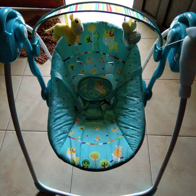 Bouncer bayi bekas pakai