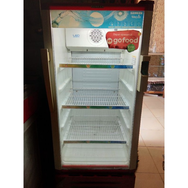 Kulkas Showcase SANKEN IZZI COOL SECOND/PRELOVED