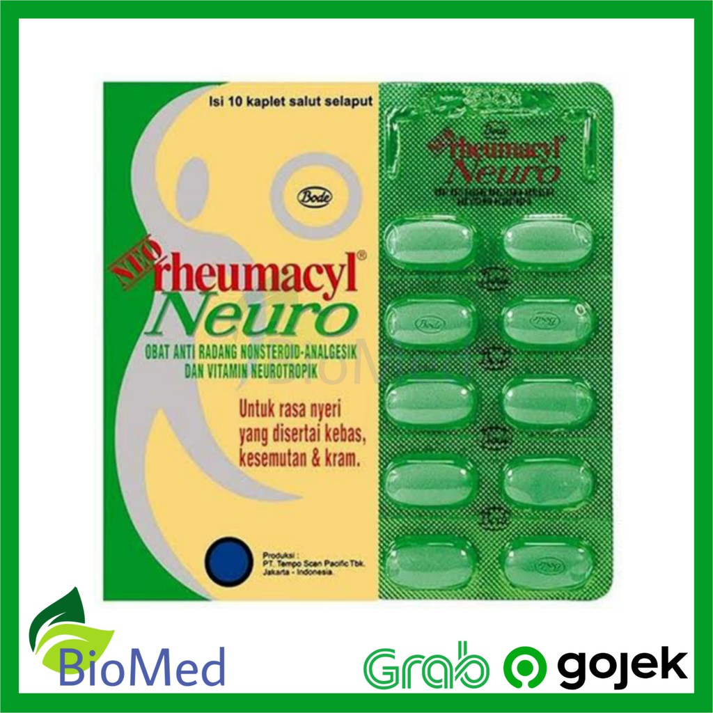 NEO RHEUMACYL NEURO NYERI OTOT TABLET Sakit Sendi Otot Nyeri Pinggang