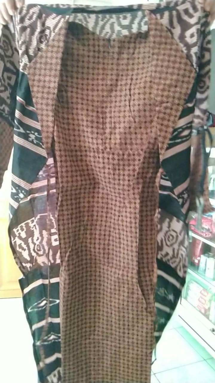 Batik Couple Keluarga - Batik Sarimbit Gamis Familly Set