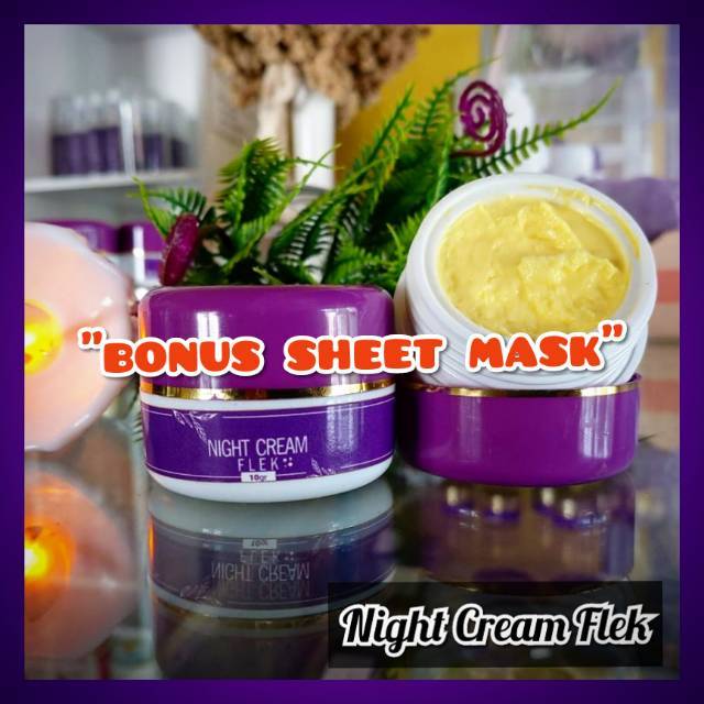 [BISA COD] NIGHT CREAM FLEK - NS SKINCARE