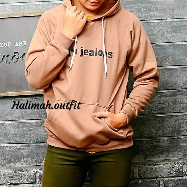 JEALOUS HOODIE UNISEX - HOODIE JUMPER TEBAL TERLARIS