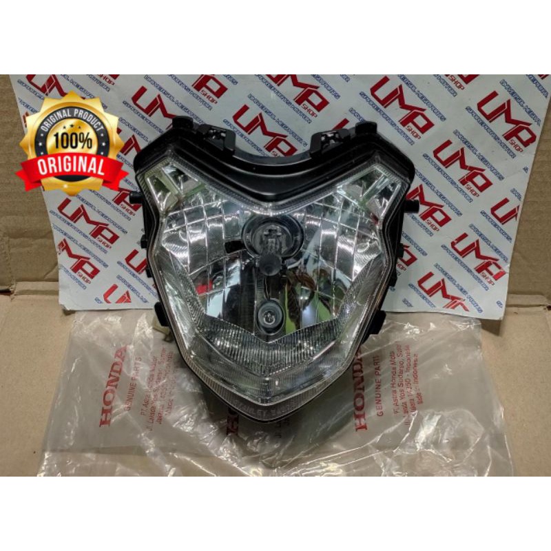 REFLEKTOR LAMPU DEPAN HONDA CRF 150 ASSY ORIGINAL AHM