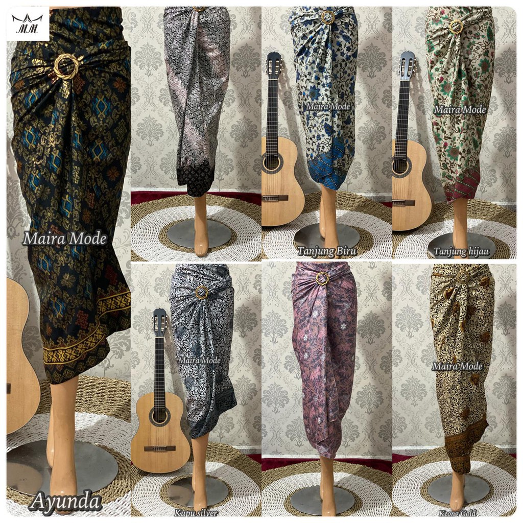 Rok Lilit Batik Bawahan Kebaya Rok Lilit Modern Pakaian Tradisional