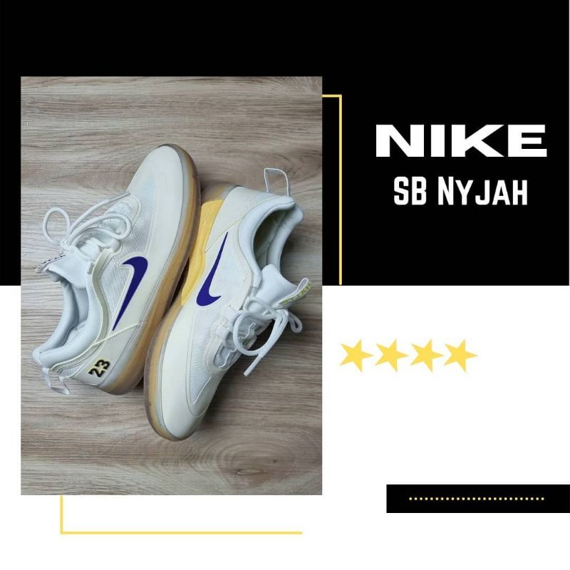 Sepatu Sneaker SB Nyjah Free 2 Lakers