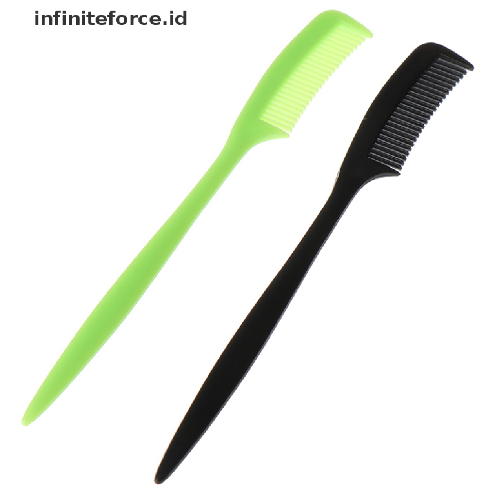 (Infiniteforce.Id) 5pcs / Set Sisir Alis / Bulu Mata Extension Bahan Plastik Untuk Makeup / Kosmetik Wanita