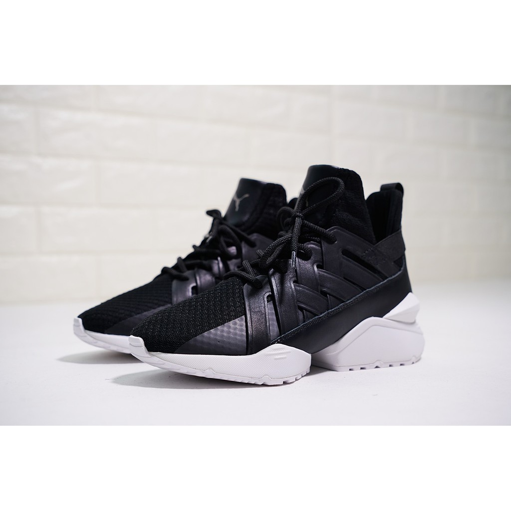 puma muse echo satin black
