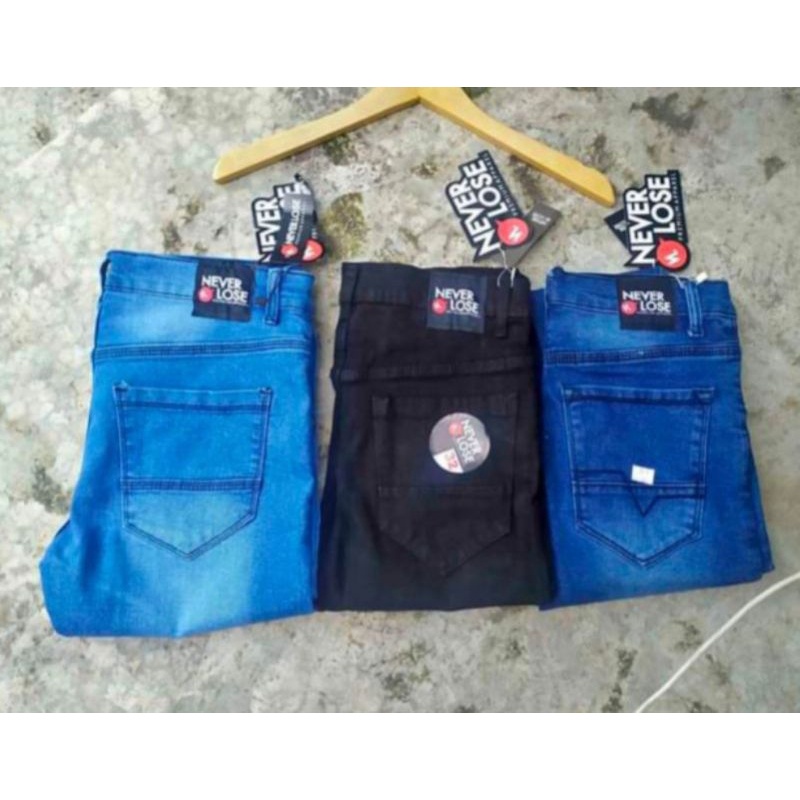 JEANS NEVER LOSE CELANA PANJANG  JEANSPREMIUM