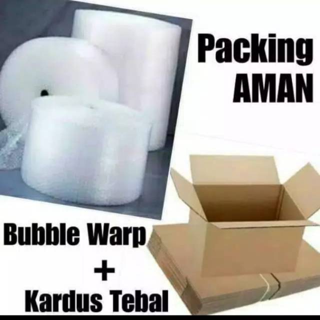 

Tambahan Packing Dan Buble Wap Supaya Aman