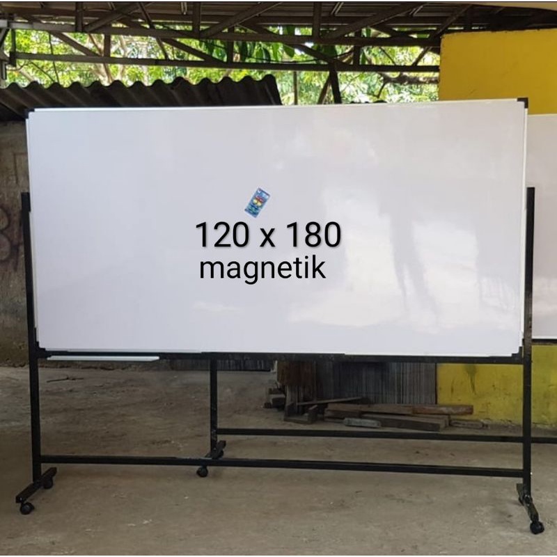 

whiteboard standing 120 x 180 magnetik