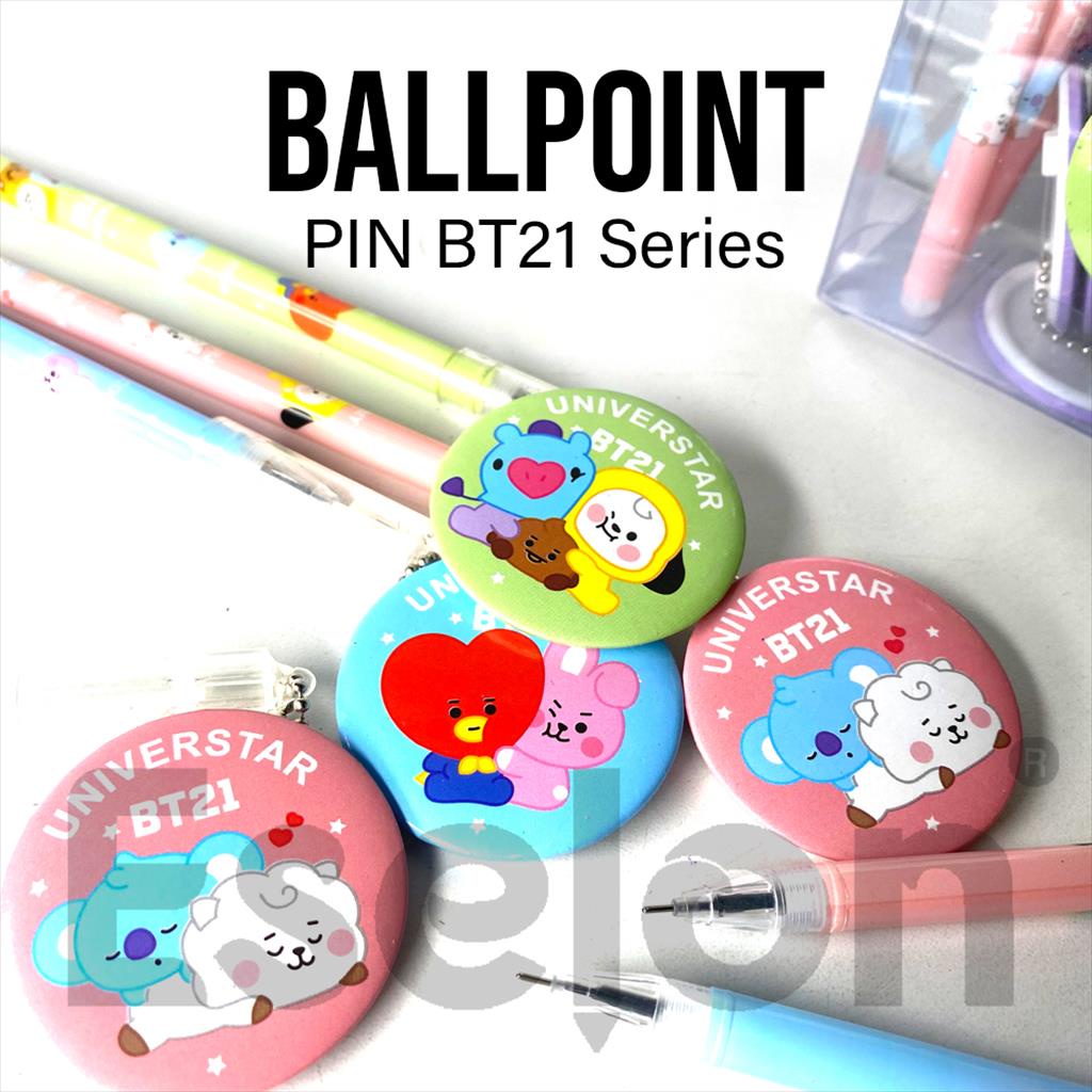 

12pcs Pulpen BT PIN Baju 7571/ Pulpen gantung BT PIN