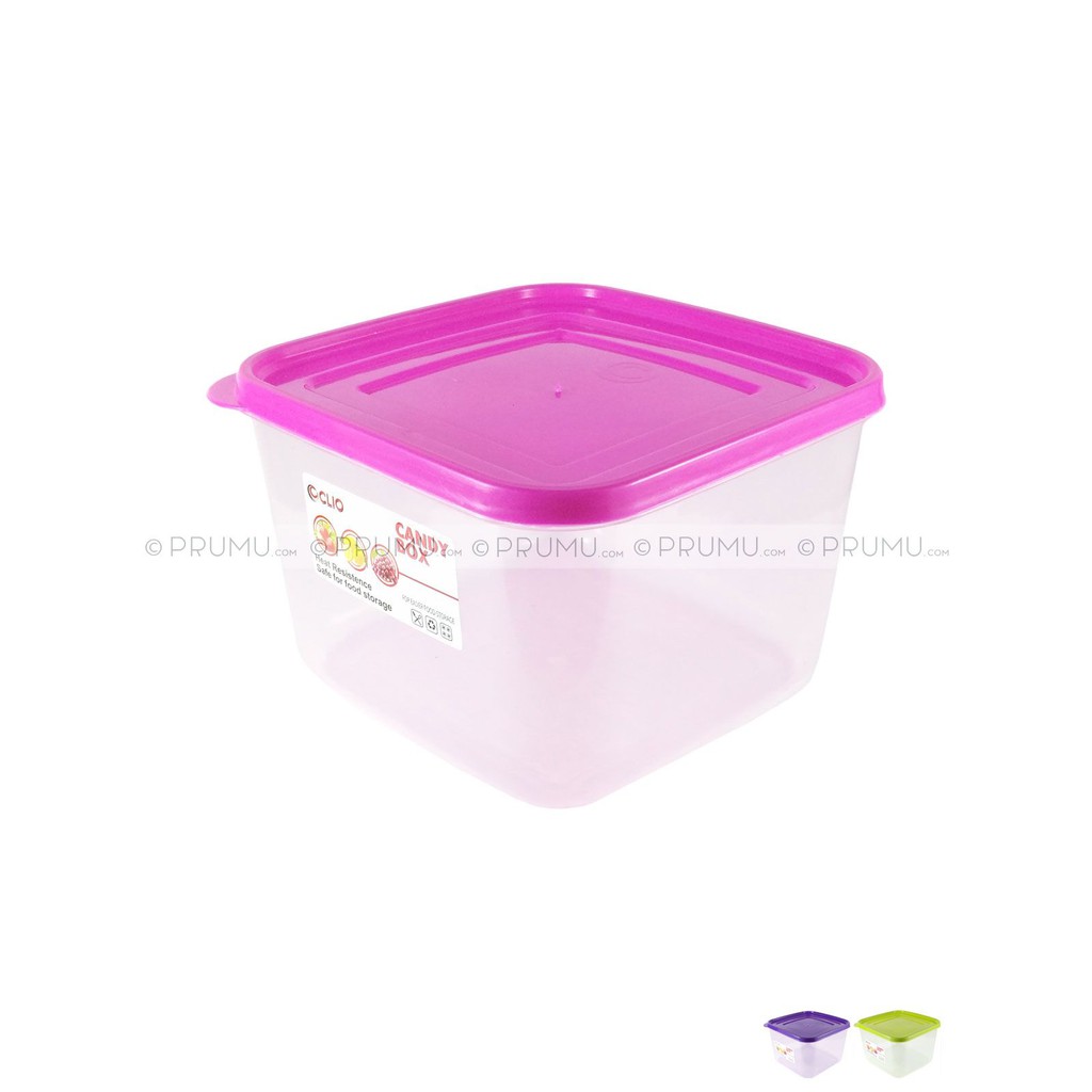 6 Toples Plastik | Food Container | Sealware | Kotak plastik - 8012