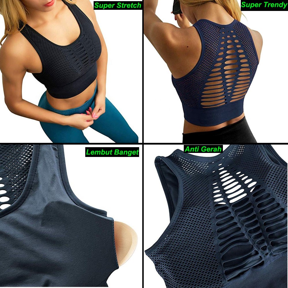 KODE - SBR03 SPORT BRA LACE IMPORT