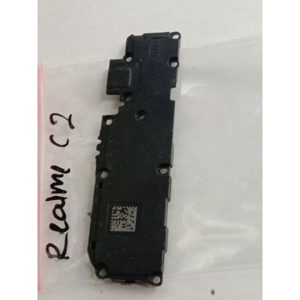 SPEAKER BAWAH DAN PENUTUP CAS REALME C2 ORI CABUTAN