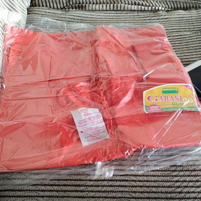 Kantong Plastik Kresek Hitam/merah Besar