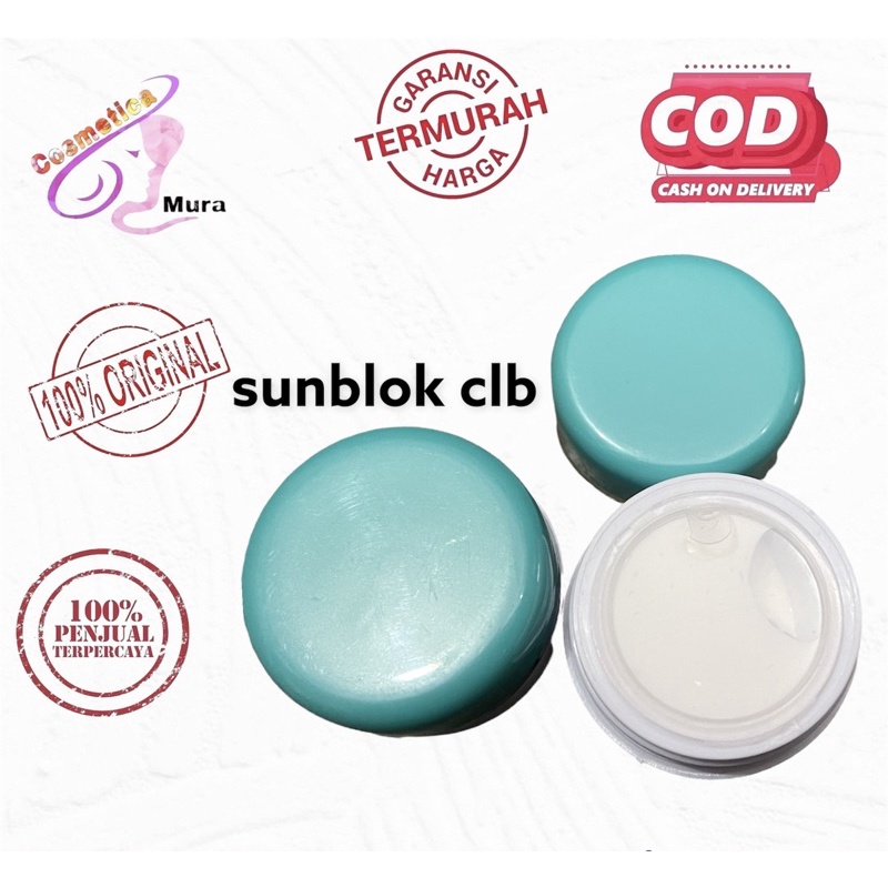 kemasan baru / new ! CLB sunblok glowing spf 50 pa +++ || sunblok CLB