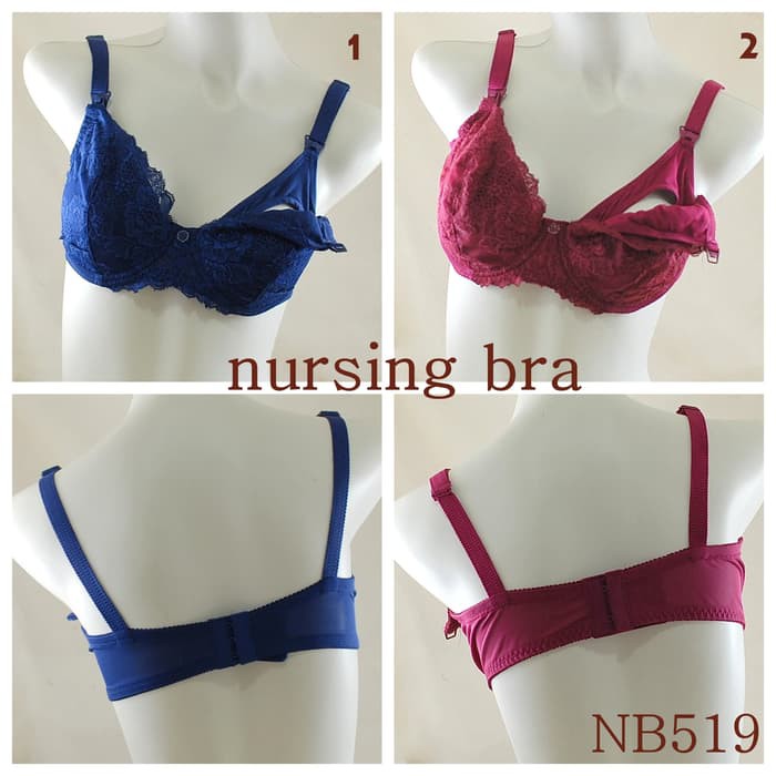 TERLARIS NURSING / BRA MENYUSUI, BAHAN BRUKAT,SAMPLE SORELLA, TANPA BUSA TNB519
