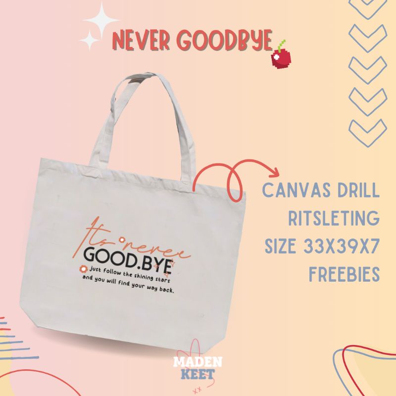 NCT DREAM GLITCH MODE TOTEBAG CANVAS  / muat laptop