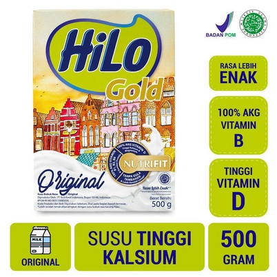 Hilo Gold Plain / Coklat / Vanila 500gr / Toko Makmur Online