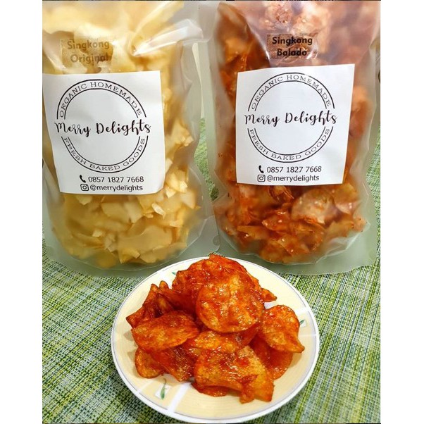 

Keripik Singkong 500 gr (100% Non MSG)