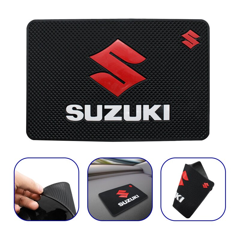 Suzuki Matras Dashboard Mobil Anti Slip Bahan Silikon PVC