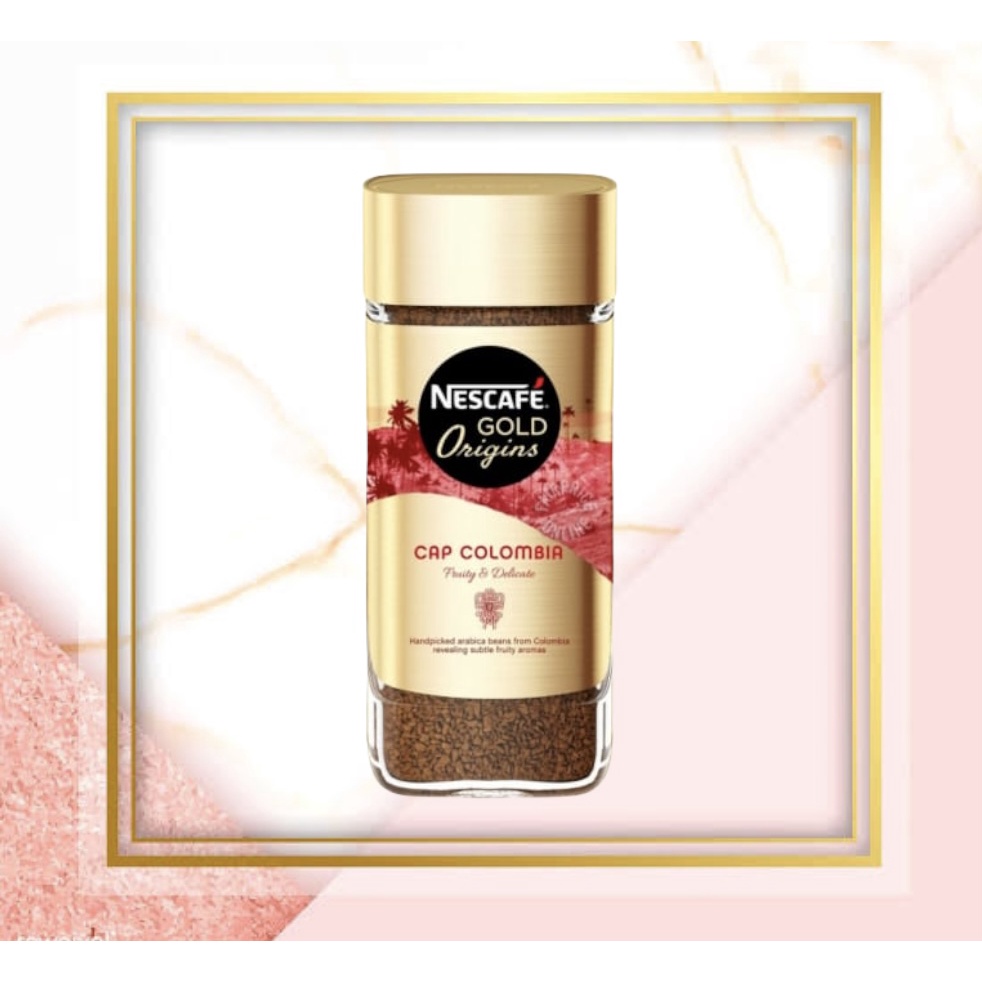 

Nescafe Gold Blend Cap Colombia Fruity & Delicate Arabica Coffee 100g