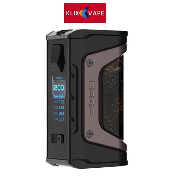 Aegis Legend Mod 200W - BLACK GUN METAL [Authentic] KlikVape Bandung