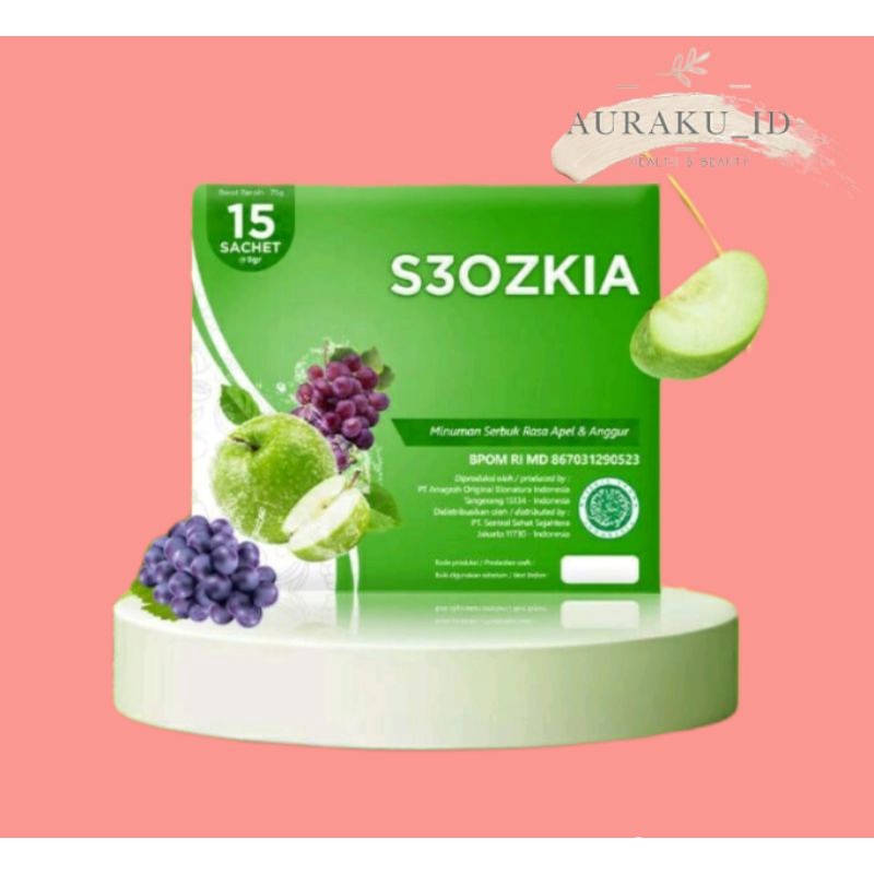 

S3 OZKIA ISI 15 SACHET (MINUMAN ANTI PENUAAN) ORIGINAL