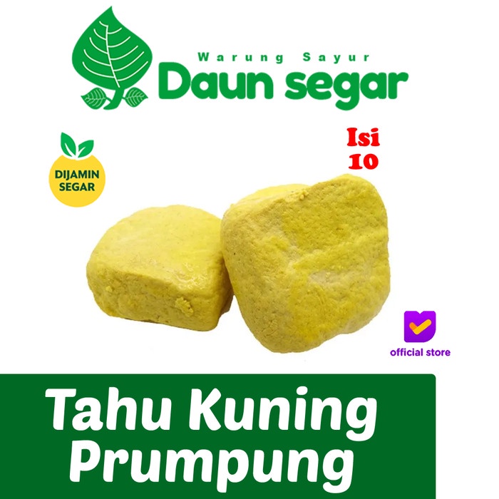 

Tahu Kuning Prumpung tahu kuning susu tahu kuning bandung jombang sumedang lembang Gurih isi 10 - daunsegar daun segar