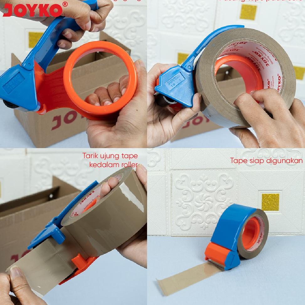 

(O4M2) ★ Tape Cutter Tape Dispenser Pemotong Pita Perekat Joyko TD-2 ~ TD-3 //Big@promo