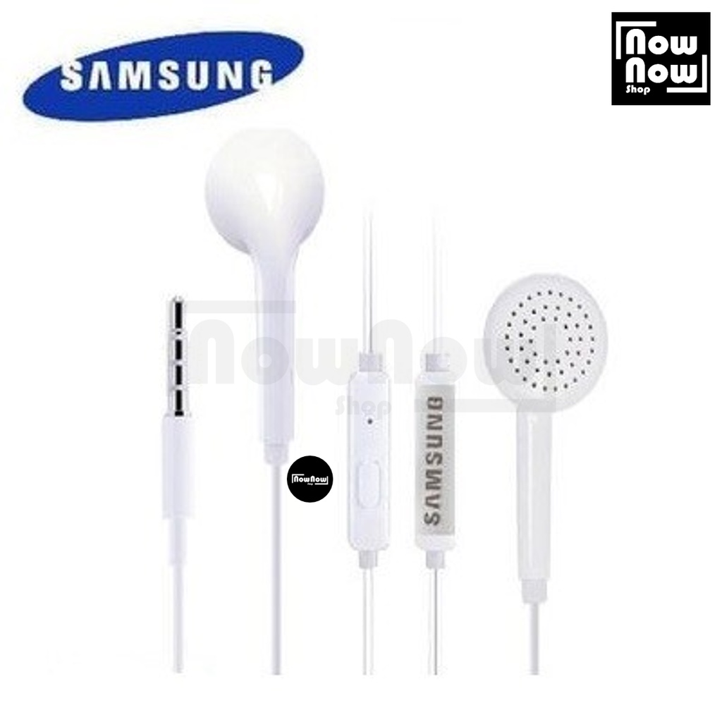 Headset Earphone Handsfree Samsung MH-133 SAMSUNG Galaxy A11 M11 J2 Prime J1 2016 J120 A10S A20 A20S A50 A50S S3 S4 S5 S6 S7 S8 S9 S10 S12 S20 S21 Note 1 2 3 4 5 6 7 8 9 10 20 Earbud Stereo Handset Strong Bass