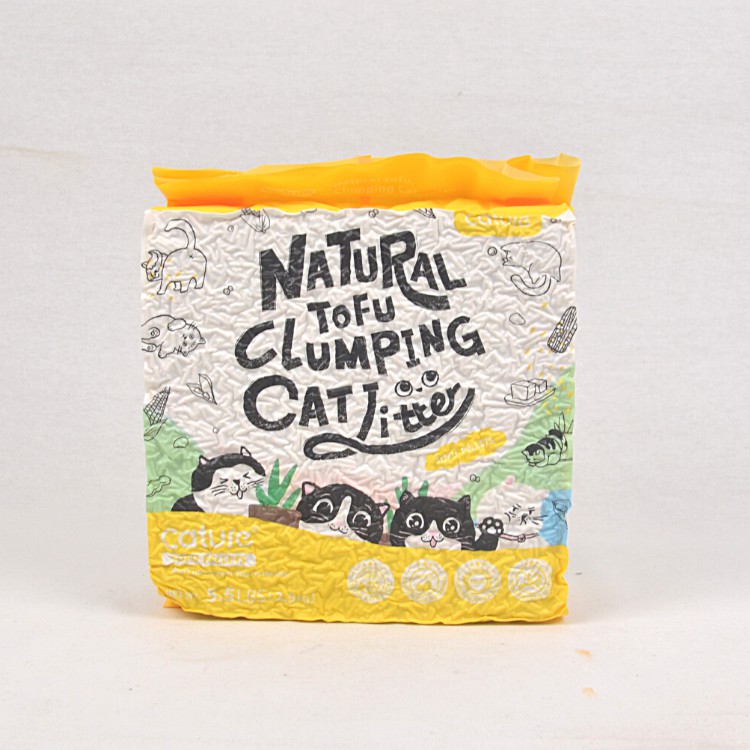 

CATURE Pasir Kucing Natural TOFU Clumping Litter MILK 2,4kg