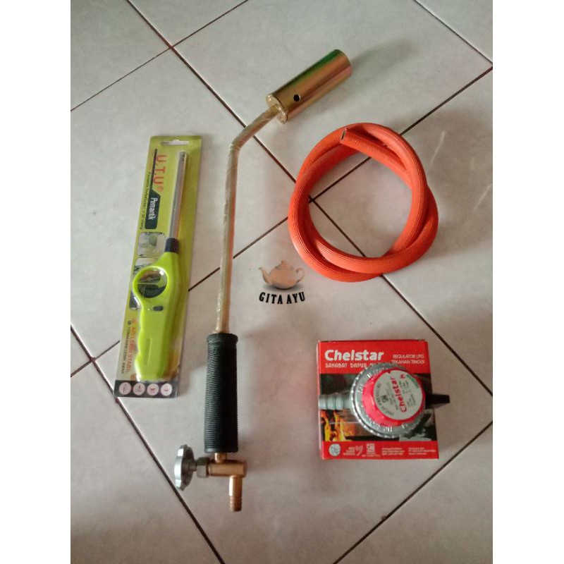 Paket Kompor Blower / Kompor Bakar / Kompor Tikus / Emposan Tikus