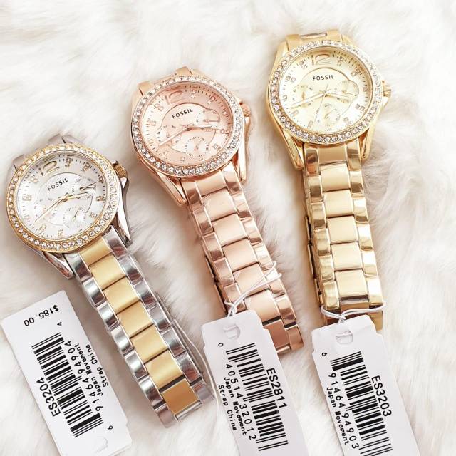 Merek FOSSIL 
Tipe ES2811 , ES3204 , ES3203