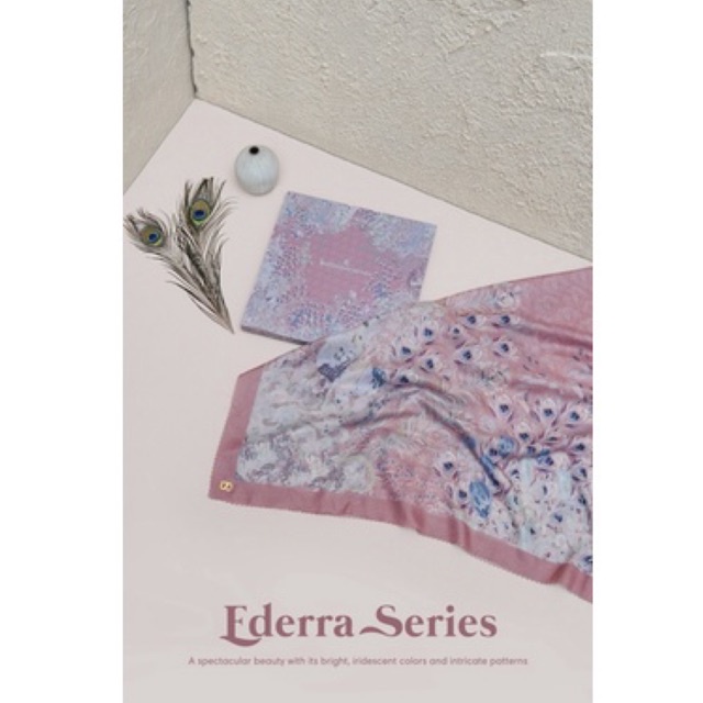 Ederra Series Buttonscarves in Dusty Rose