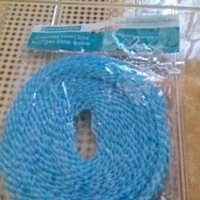 Tali Jemuran Siap Pakai Praktis Dengan Cantolan 5 Meter