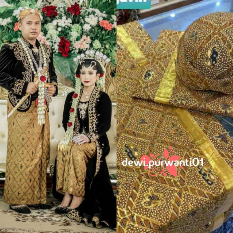 Jarik/Kain prodo (2) INSTAN + Blangkon Solo