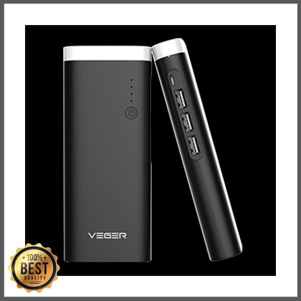 Powerbank Veger V90 13000mAh Slim Portable Power Bank 13000 mAh