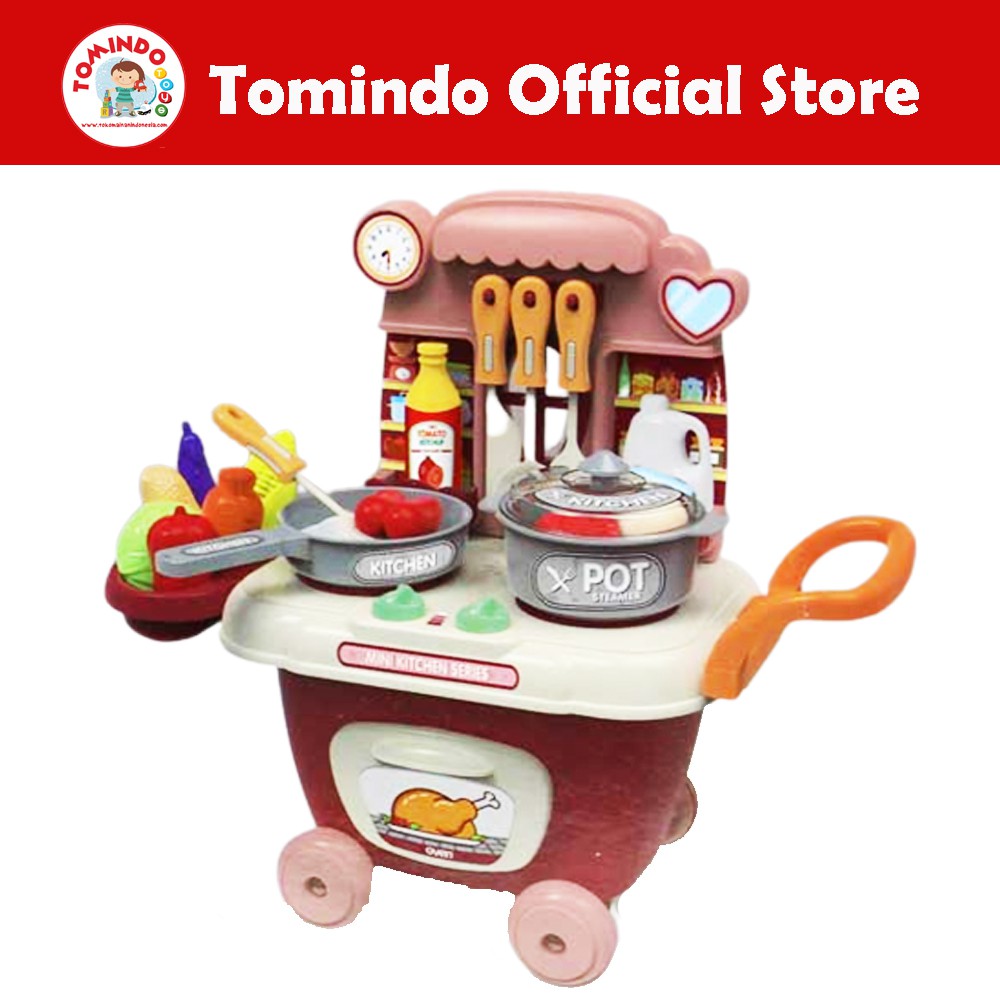 Tomindo Mainan  Masak Masakan TASTE KITCHEN SET dapur  