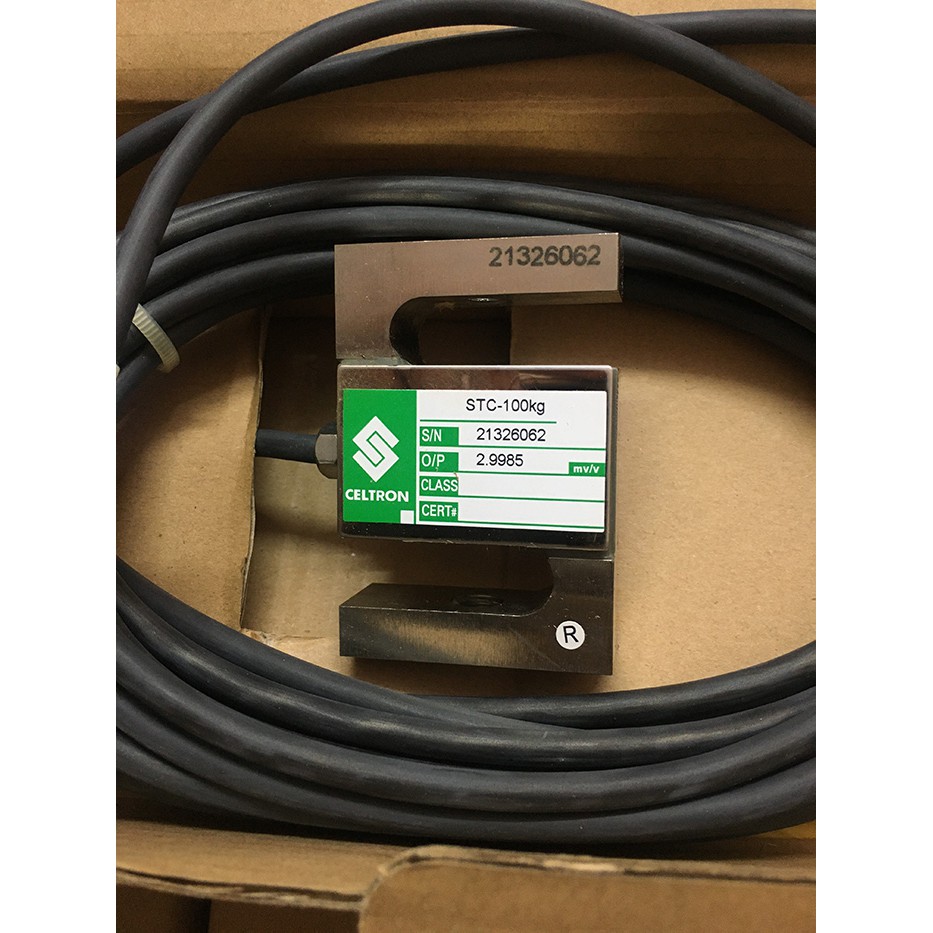 Load Cell Tension S-Type STC - 100kg Celtron