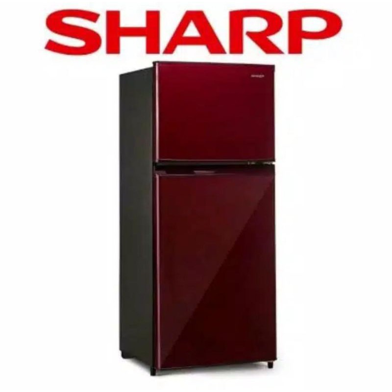 sj-195 Kulkas Sharp 2pintu wil Kota cirebon
