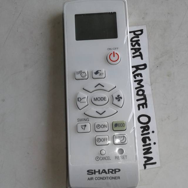 REMOTE REMOT AC SHARP ECO ORIGINAL ASLI CRMC